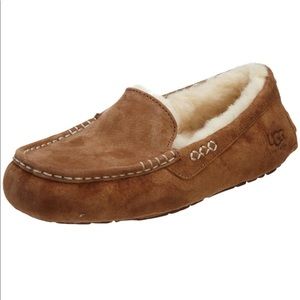 Ugg Ansley Light Brown Beaded Slippers